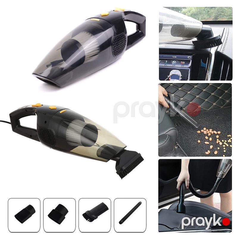Avtomobil Üçün Əl Tozsoranı SS-801 120 V 5 başlıqlı Güçlü Avtomobil Təmizləmə Cihazı Qara — Tozsoran, Bakı (5)