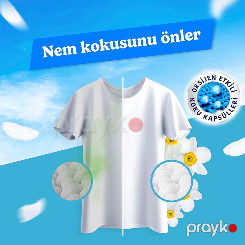 Yumoş Uzman Açık Hava Etkisi Yumuşatıcı 1200 ml Nergis Çamaşır Yumuşatıcısı Geyim Yumuşatıcı Açık Hava Esintisi — Mallar, Bakı (5)