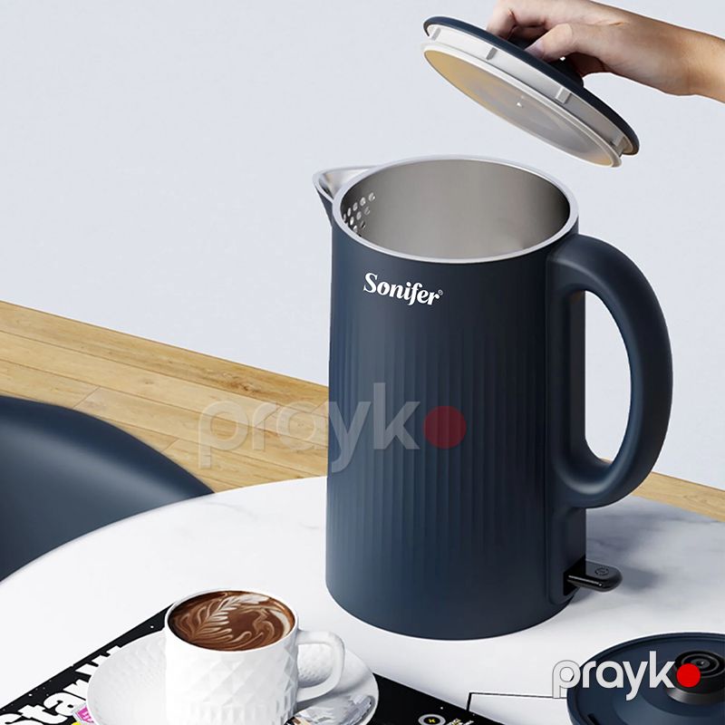 Sonifer SF-2096 Yüksək Keyfiyyətli Elektrikli Çaydan 1500W — Elektrik çaydanları və termoslar, Bakı (3)