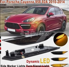 Porsche Cayenne led sağ və sol qabag bufer pavarotnikleri — Kuzov hissələri, Bakı (2)