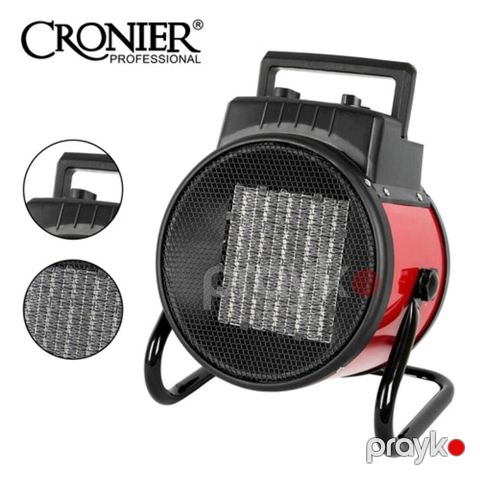 Cronıer Elektrikli Hava Qızdırıcısı Fan Qızdırıcı Qızdırıcı Ventilyator PprroForce 6021 Kolorifel Qızdırıcı 40*45kv — Bakı