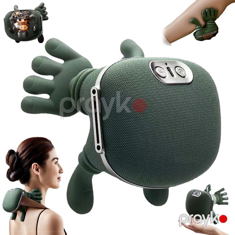Boyun Masaj Aleti 2000mAh İnfraqırmızı isidici Shiatsu Ağıllı Boyun və Çiyin Masajçısı Elektrikli Masaj cihazı — Masaj aparatları, Bakı (5)