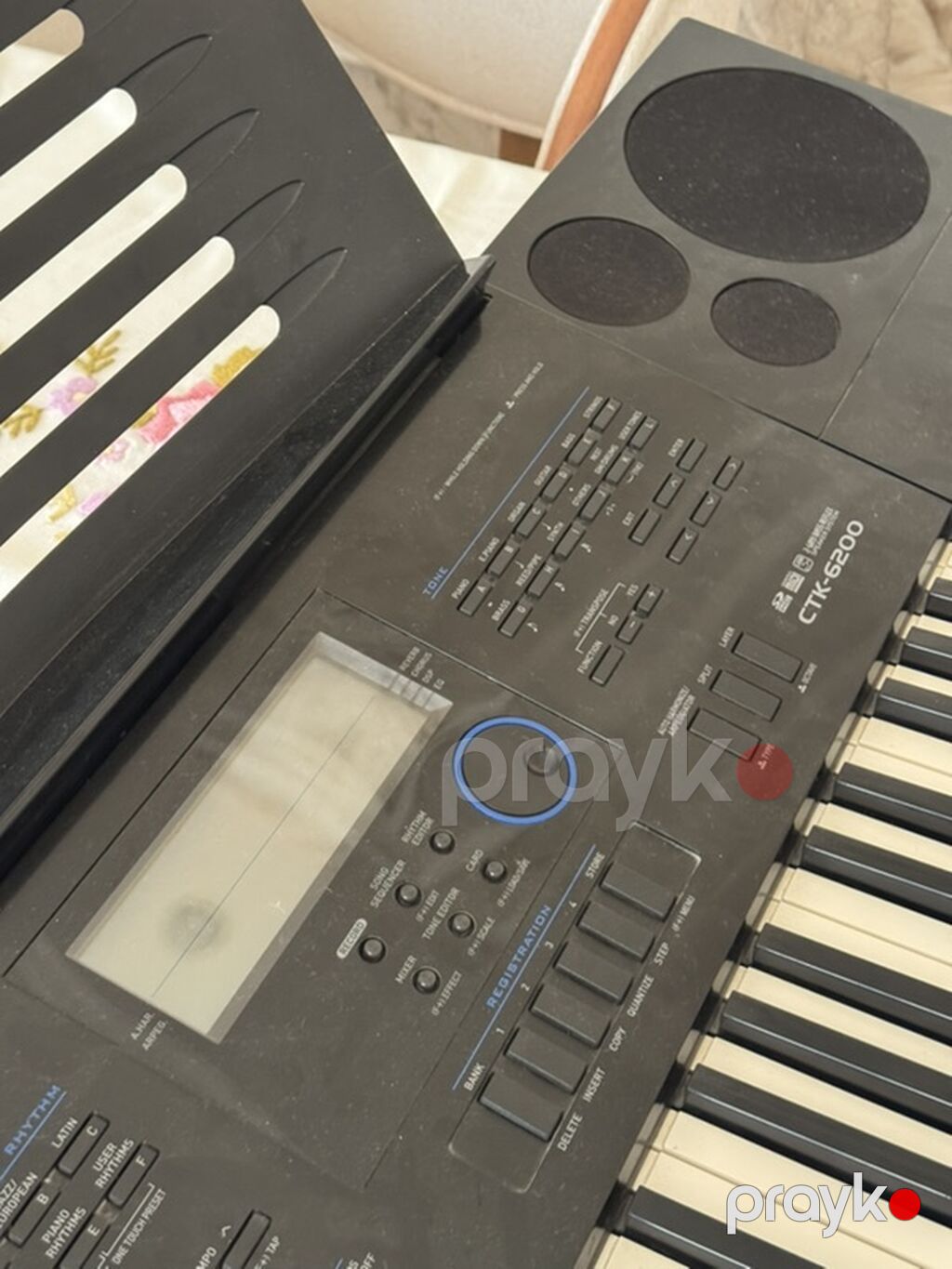 Casıo elektron klaviatura/sintezator - 61 klavişli klaviatura — Pianino və digər klaviş alətləri, Novxanı (5)