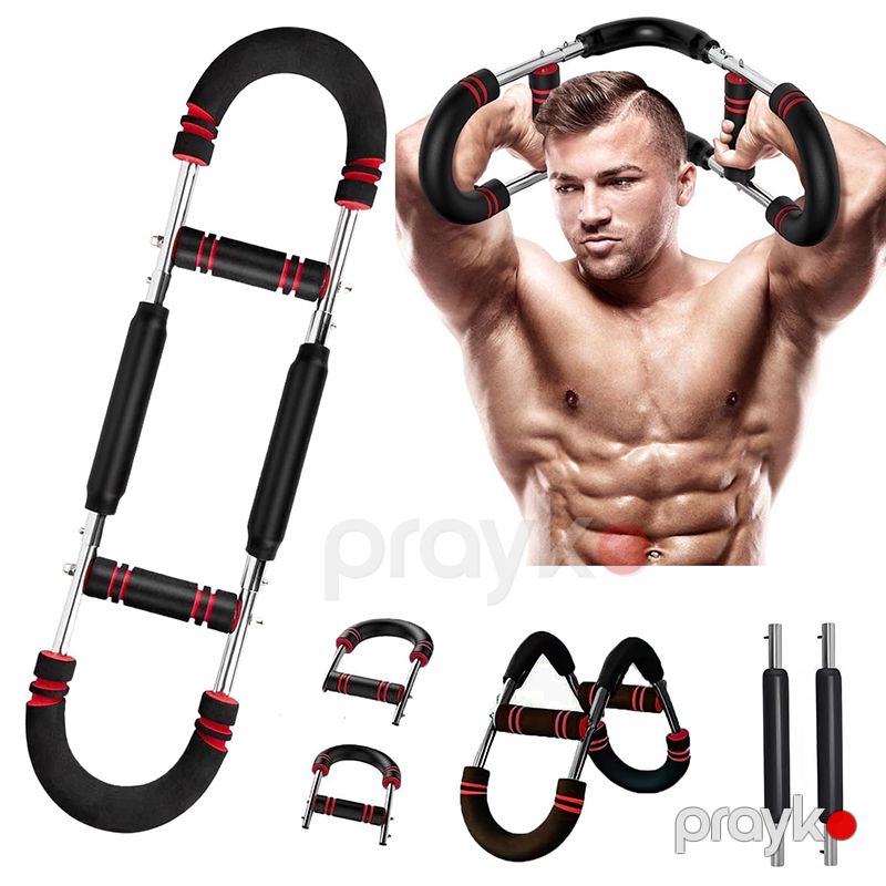 Tənzimlənən Sinə Qol Məşq Aləti Portativ Yay Müqaviməti Qol Təlimçisi, Qol Məşq Avadanlığı Əzələ Təlimi Fitness Espanderi — Fitness və simulyatorlar, Bakı (6)