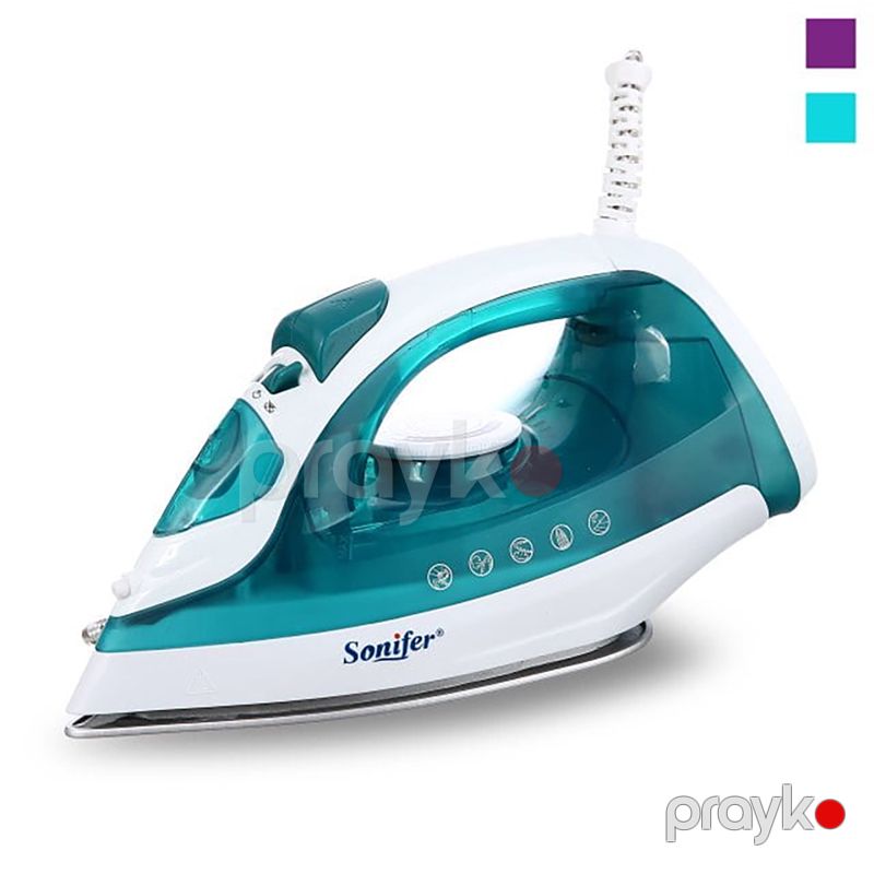 Sonifer SF-9026 Elektrikli Buharlı Ütü 2000w Tənzimlənən Temperatur Nəzarəti Yüngül Buharlı Ütü — Ev texnikası, Bakı (2)