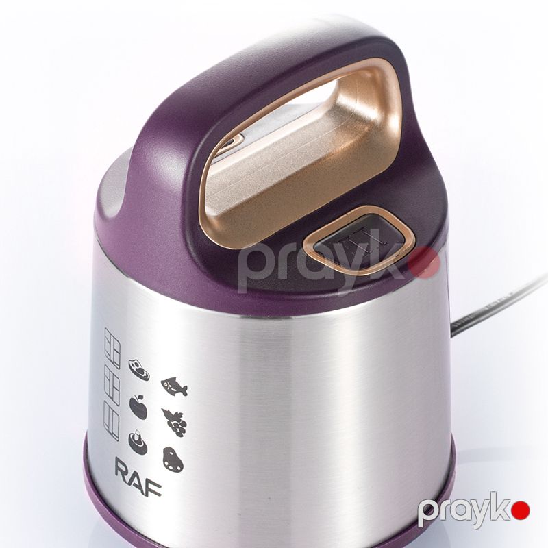 RAF R.7055 Paslanmayan Poladdan Hazırlanmış Elektrikli Qida Prosessoru Yüksək Keyfiyyətli Ət Doğrayan 3L — Blenderlər, xırdalayanlar və mikserlər, Bakı (2)