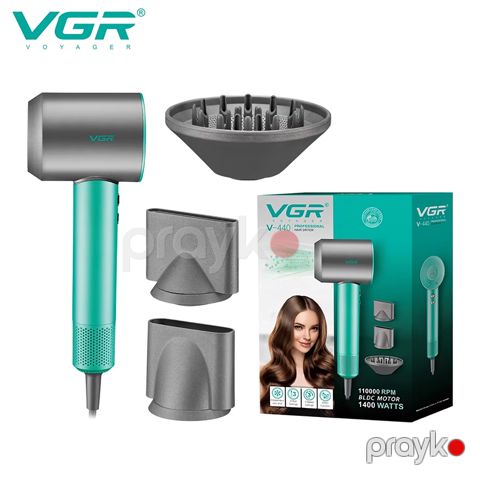VGR V-440 Professional Saç Quruducu Fen Saç Şəkilləndirici Fen Hava Feni — Bakı
