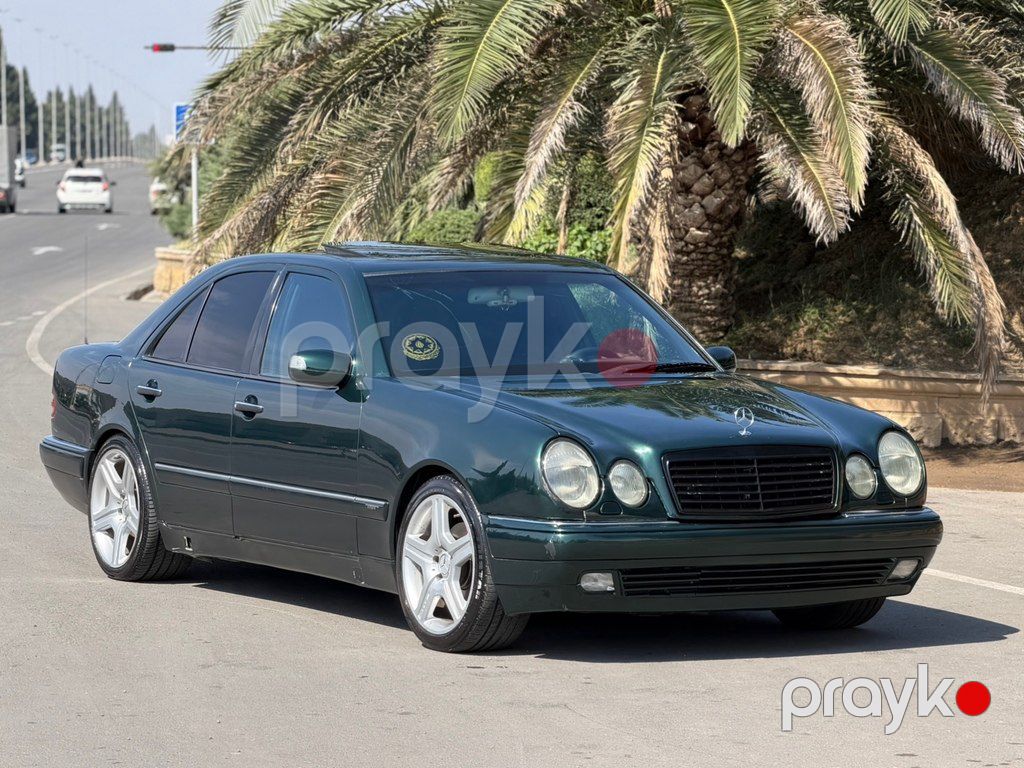 Mercedes E 320, 3.2 L, 1996 il, 123 456 km — Avtomobillər, Gəncə (4)