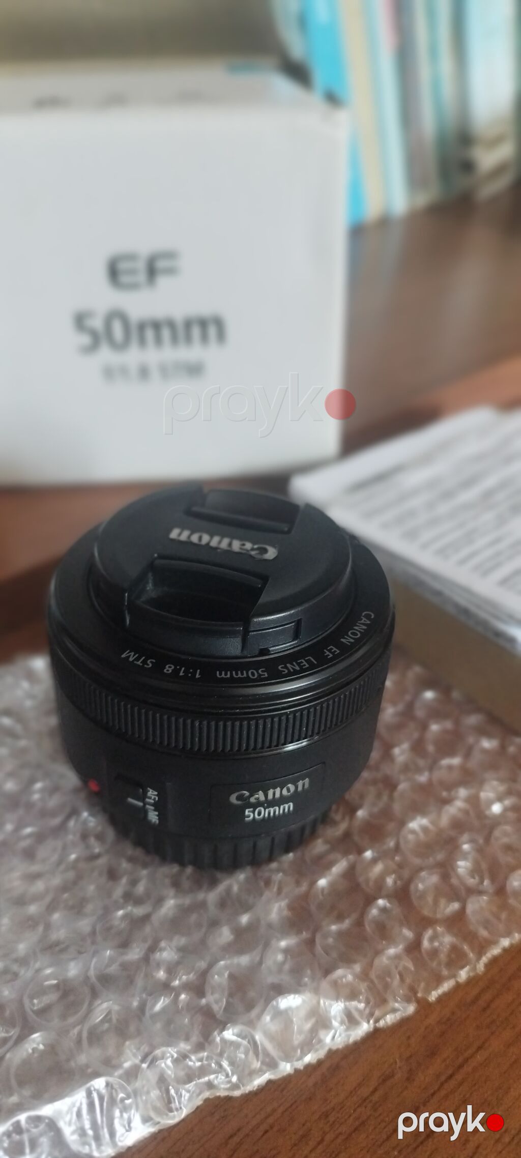 Canon EF 50mm f/1.8 STM obyektiv. Yenidir, istifadə edilməyib — Linzələr və aksesuarlar, Bakı (2)