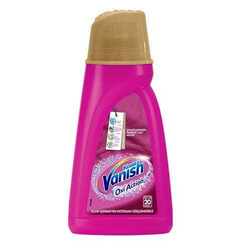 Vanish Kosla Multipower Leke Çıkarıcı 1000 ml Vanısh Multıpower Renkliler İçin Deterjan Güçlendirici JEL — Bakı
