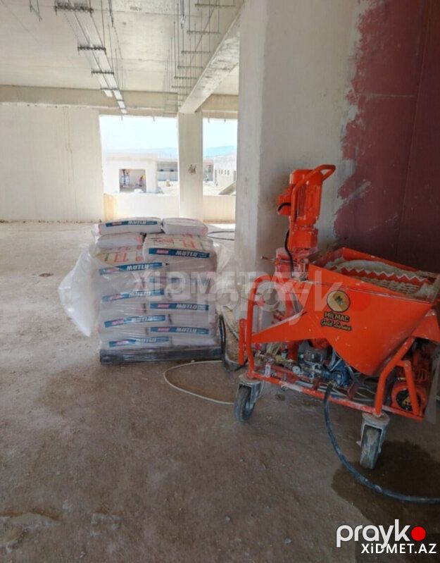 Ağdağ suvaq usdası — Təmir və inşaat, Bakı (4)