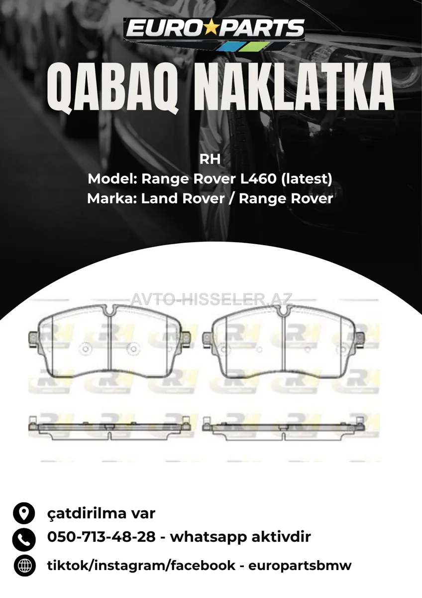Range Rover L460 üçün RH Qabaq Naklatka — Bakı