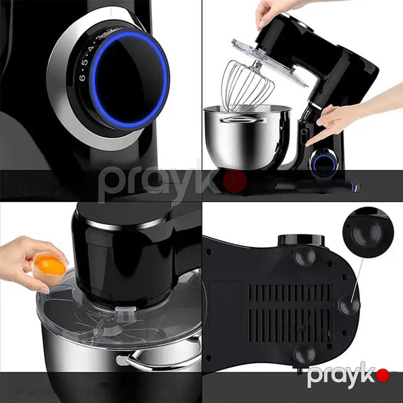 Avinas 8L Böyük Tutumlu 1400W Gücə Malik Çoxfunksiyalı Xəmir Qarışdıran Mikser — Blenderlər, xırdalayanlar və mikserlər, Bakı (4)