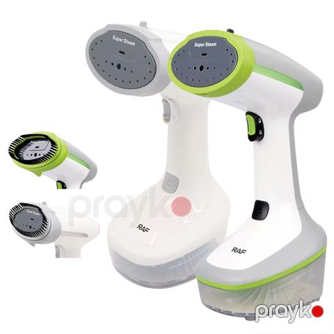 RAF R.1278 Anti-calc Buxar Ütüsü 1500W Gücündə Peşəkar Portativ Elektrikli Buxar Ütüsü Paltar RAF Əl Buxarlayıcısı — Bakı