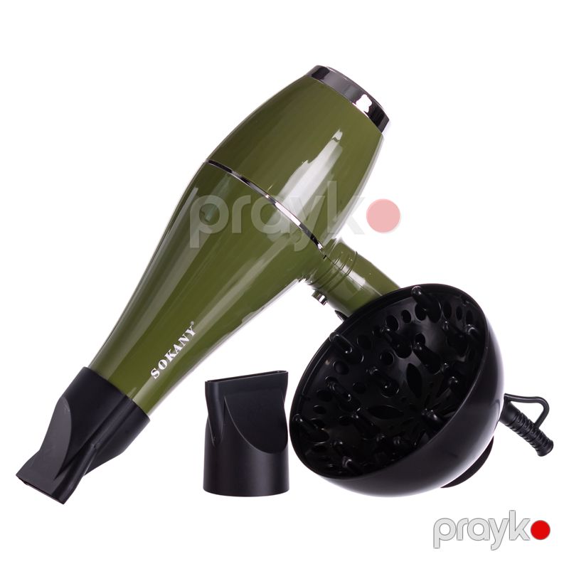 Sokany SK-14006 - Hava Feni, 2000 W Güc, 2 Sürət 2 Temperatur Tənzimləməsi — Fən, Bakı (2)