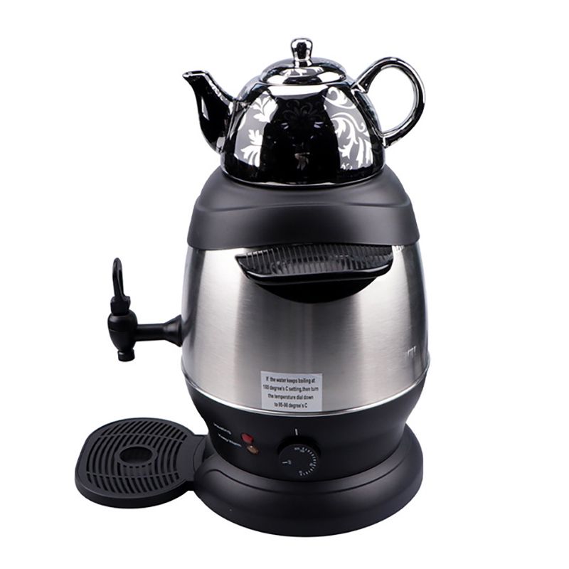 RAF 6 L Tututma Malik Böyük Tutumlu Elektrikli Polad Samovar 1350W İstifadəsi Asan Termostat Nəzarəti 1L — Samovarlar, Bakı (7)