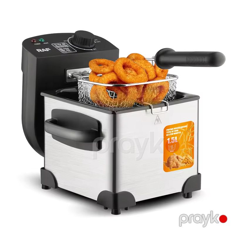 RAF R.5229 Elektrikli Fritöz Paslanmaz Polad Fritöz 2000 W — Soba və qrillər, Bakı (2)