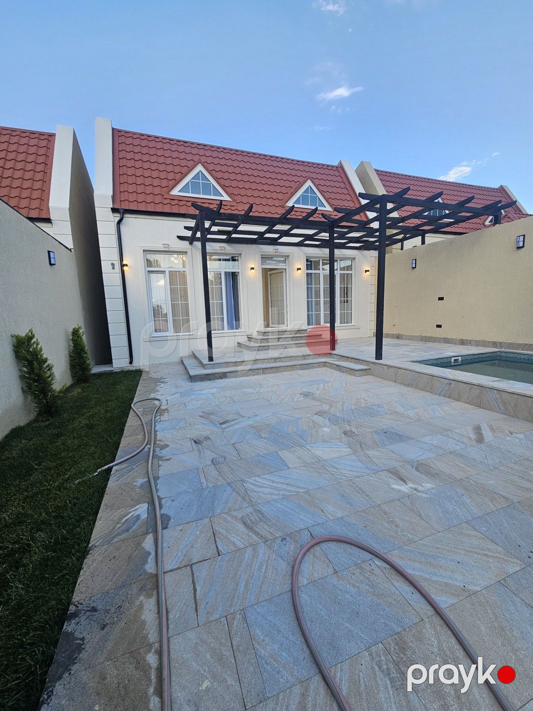 Satılır 3 otaqlı həyət evi/bağ evi 120 m² — Ev, villa, Bakı (3)