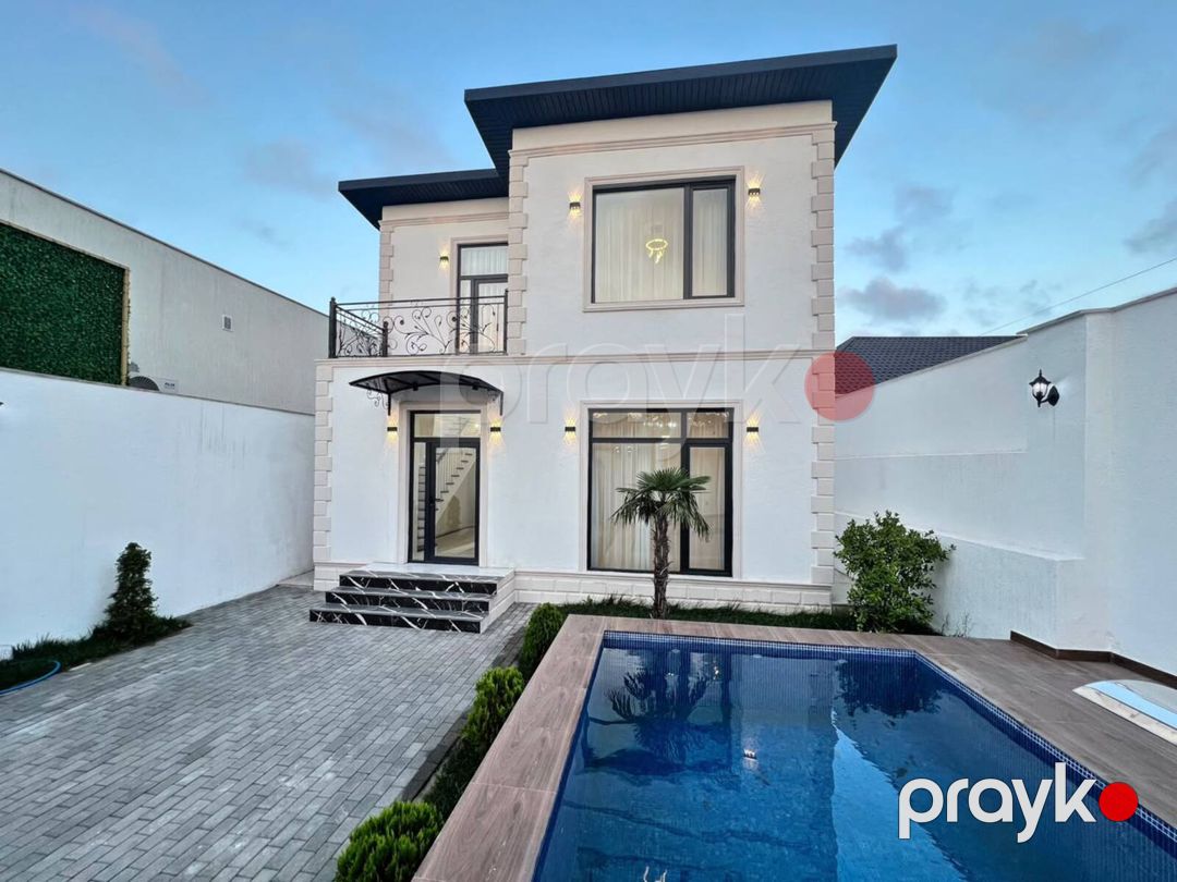 Satılır 3 otaqlı həyət evi/bağ evi 140 m² — Ev, villa, Bakı (2)