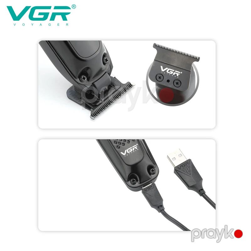 VGR V-972 Yüksək Keyfiyyətli Saç Təraş Maşını Kişi Üçün Trimmer — Usturalar, trimmerler və epilyatorlar, Bakı (6)