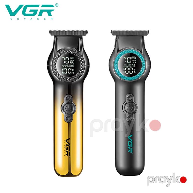 VGR V-990 Professional Saç Kəsmə Maşını Elektrikli Saç Saqqal Təraş Maşını Trimmer — Usturalar, trimmerler və epilyatorlar, Bakı (6)