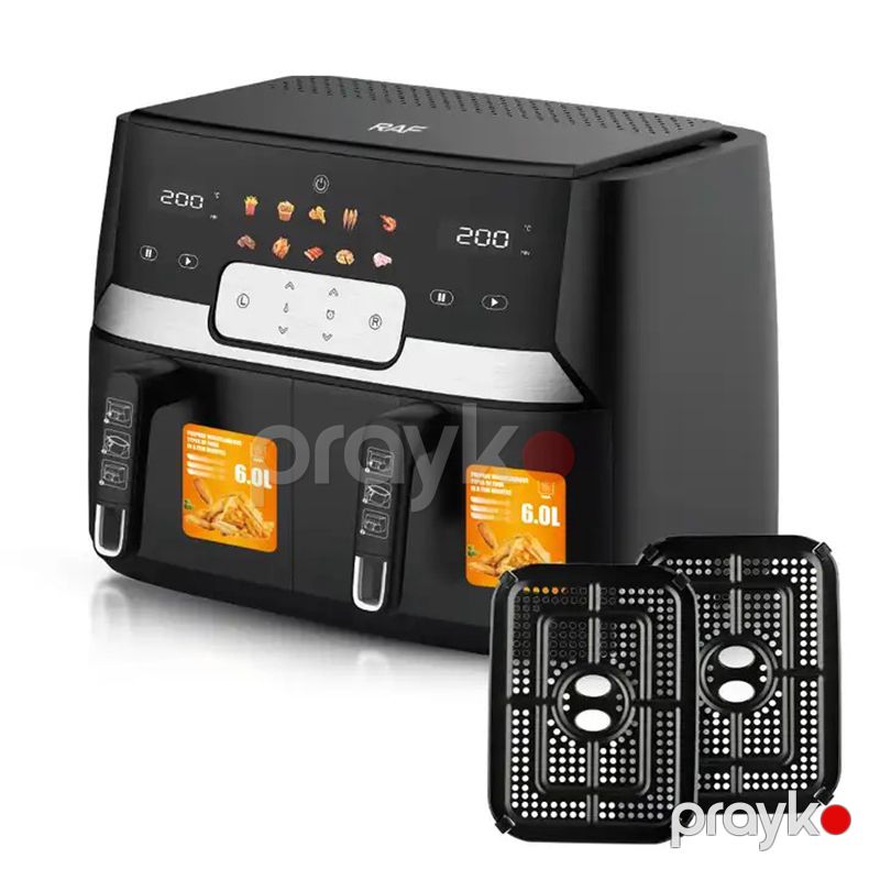 RAF R.5272 Böyük Tutuma Malik Hava Fritözü 12L Elektrikli Fritöz 3400W Peşəkar Fritöz — Digər mətbəx texnikası, Bakı (6)