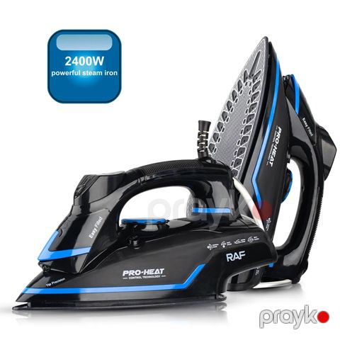 Elektrikli Buxar Ütüsü Davamlı Buxar Özəlliyi İlə Pro Heat 2400W Gücündə Buxarlı Ütü 360ml — Bakı