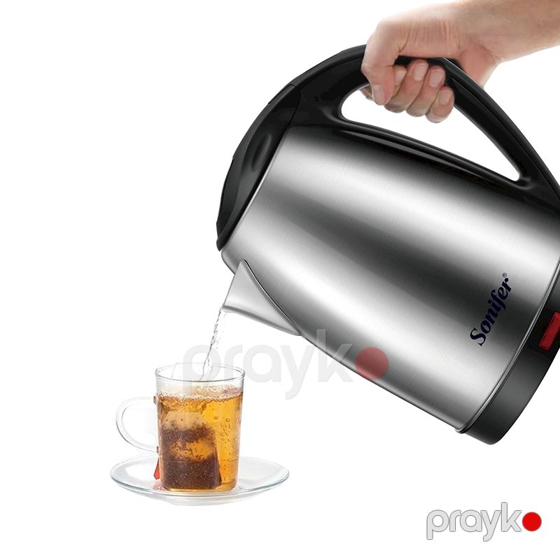 Sonıfer SF-2100 Çoxfunksiyalı Elektrikli Çaydan Paslanmaz Polad Elektrikli Çaydan Kettle 1500 W — Elektrik çaydanları və termoslar, Bakı (2)