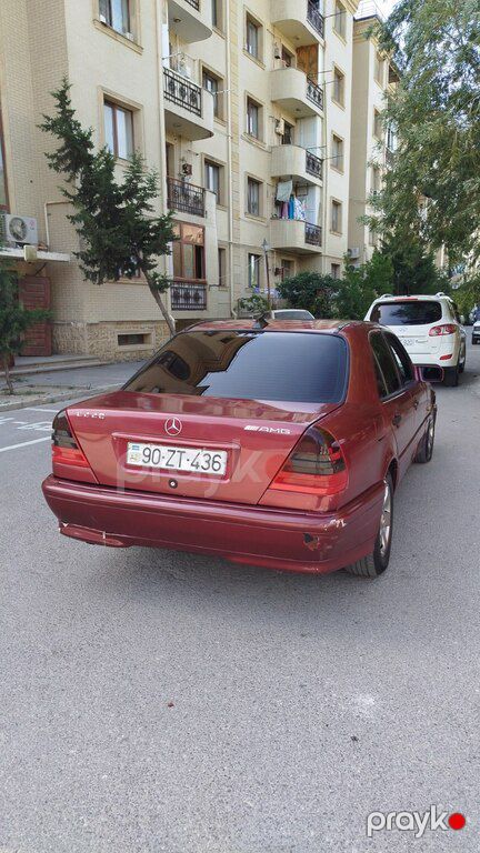 Mercedes C 220, 2.2 L, 1994 il, 150 000 km 90-ZT-436 — Avtomobillər, Bakı (2)