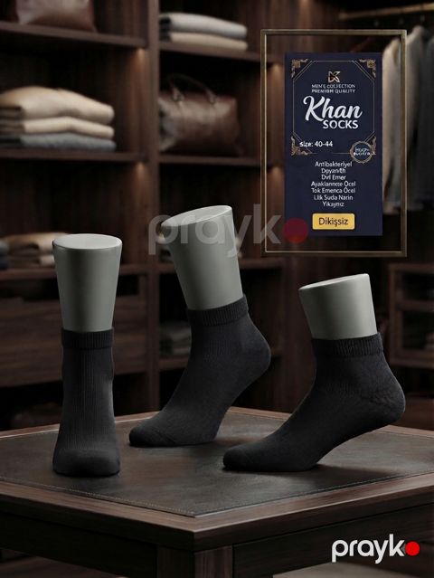 Corab dəsti, qara, pambıq/bambuk, ölçü 40-44 — Bakı