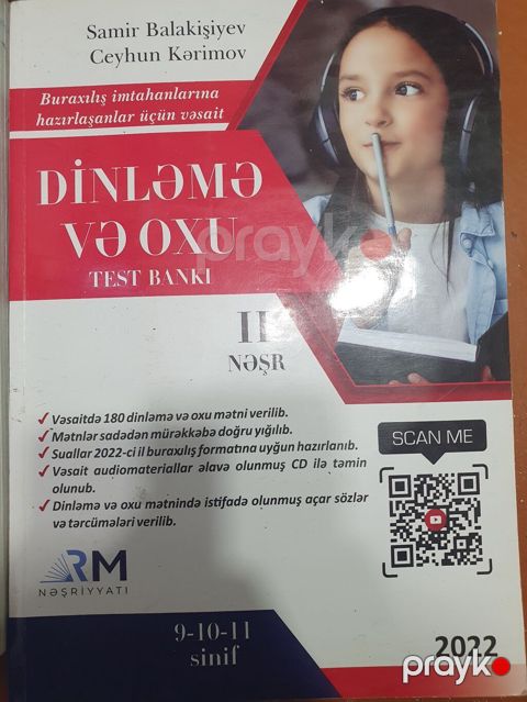Məhsul: “Dinləmə və Oxu – Test Bankı” (II nəşr) — Xırdalan