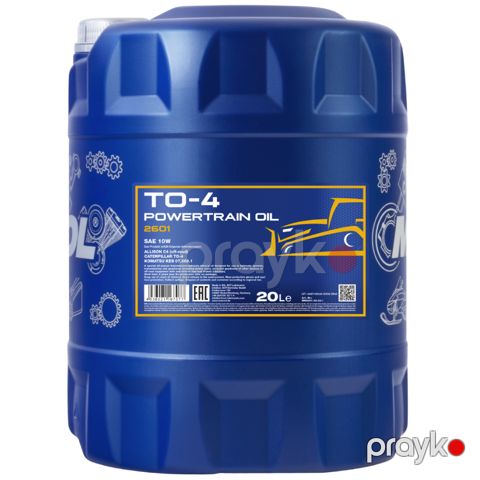 Sürətlər qutusu üçün yağ Mannol TO-4 SAE 10 2601 20 lt — Bakı