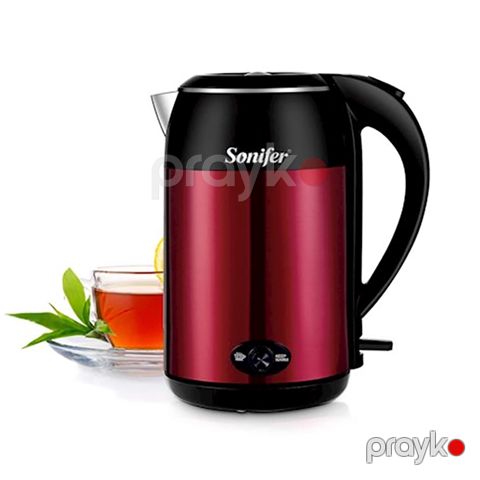 Sonıfer SF-2072 Çoxfunksiyalı Elektrikli Çaydan Paslanmayan Polad Elektrikli Çaydan 1800W — Bakı