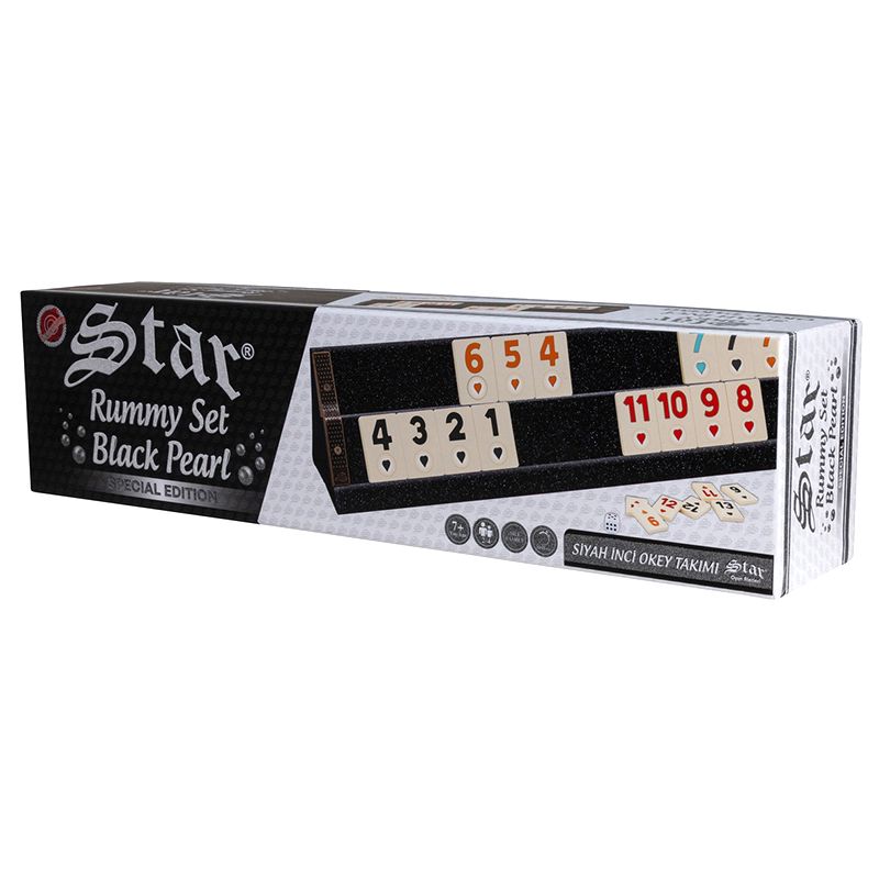 Star Qara Mirvari Premium Okey Dəsti Siyah İnci Okey Takımı Okey Oyunu — Stolüstü və kart oyunları, Bakı (6)