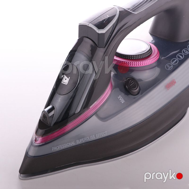 Üstün Keyfiyyətə Malik DSP Buxarlı Ütü 2200W Gücündə Özünü Təmizləmə Funksiyalı İlə Peşəkar Buxar Ütüsü 220V — Ev texnikası, Bakı (2)