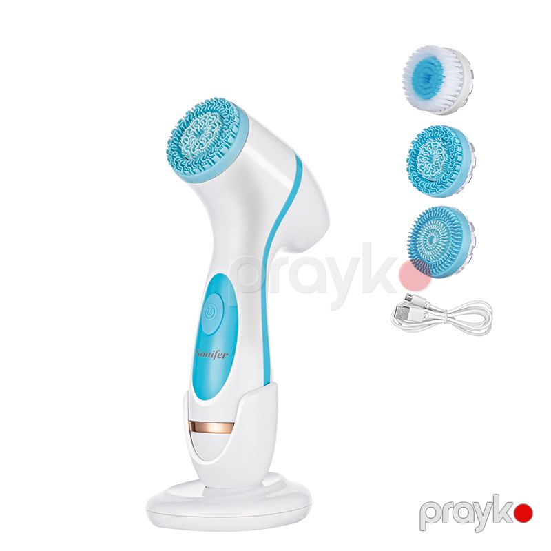 Sonifer SF-9661 Çoxfunksiyalı Elektrikli Üz Yuma Fırçası — Gözəllik və səhiyyə, Bakı (2)