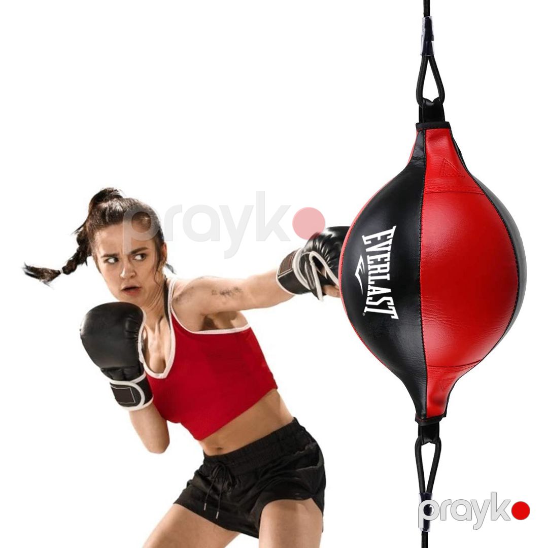 Cüt Uclu Everlast Boks Topu Boks Refleks Topu Boks Sürət Topu Dəri Boks Topu İdman Zalı üçün mükəmməldir MMA Boks Topu Paça Kordonu — İdman, hobi, istirahət, Bakı (3)