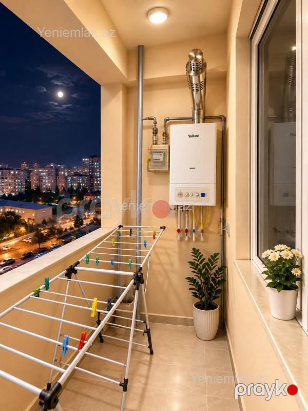 Satılır 1 otaqlı Bina evi menzil (Yeni tikili), 51 m², Xətai rayonu — Mənzil, Bakı (5)