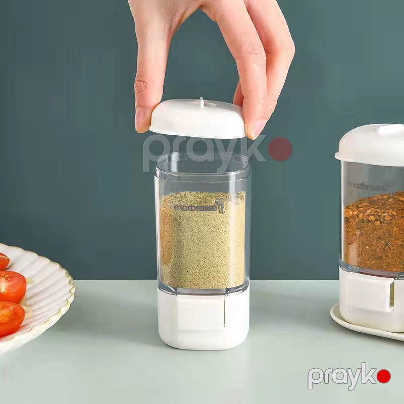 Marbrasse Ədviyyat Qabı Hava Keçirməyən Nəmə Davamlı Ədviyyat Qabı Fırlanan Başlıqlı Ədviyyat Qabı Duz Qabı Bidər Qabı — Qablar və mətbəx əşyaları, Bakı (5)