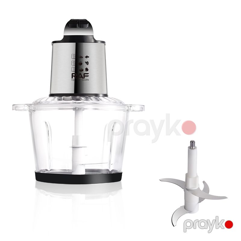 RAF R.7013 - Doğrayıcı 300w Gücündə Qida Prosessoru 3 Litr Tutumlu Doğrayıcı — Blenderlər, xırdalayanlar və mikserlər, Bakı (3)
