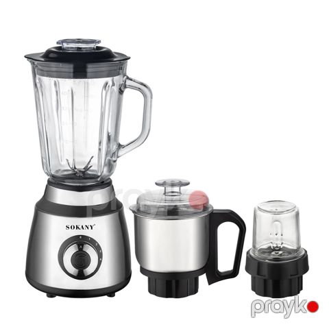 Sokany SK-03027 - Blender 1000 Vt Gücə Malik Çoxfunksiyalı Qida Prosessoru — Bakı