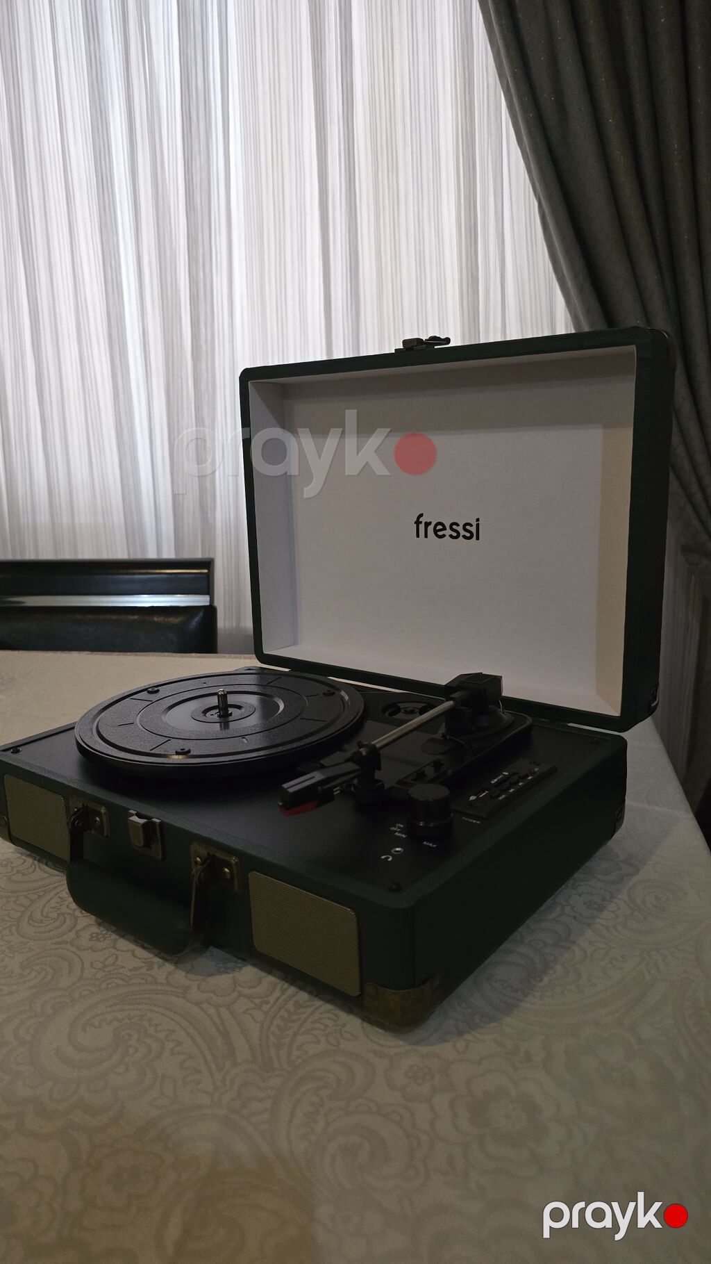 Fressi qrammofon/plastinka pleyeri – çamadan tipli, portativ dizayn — Vinil proqreslər və aksesuarlar, Bakı (4)