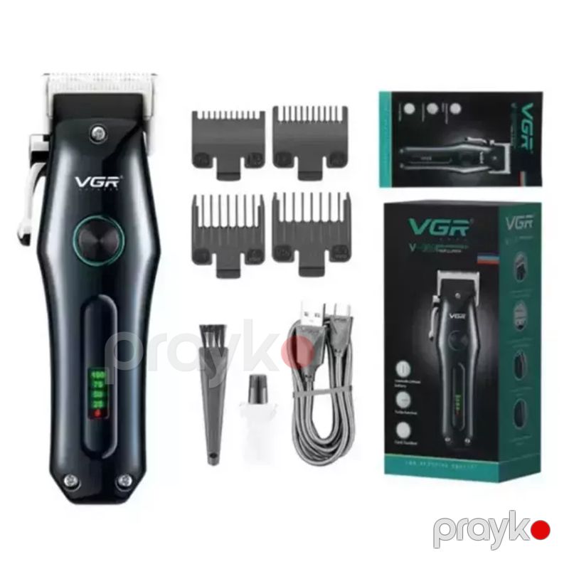 VGR V-969 Professional Salon Seriyası Saç Kəsmə Makası Turbo Funksiyalı Saç Kəsmə Makası — Usturalar, trimmerler və epilyatorlar, Bakı (4)