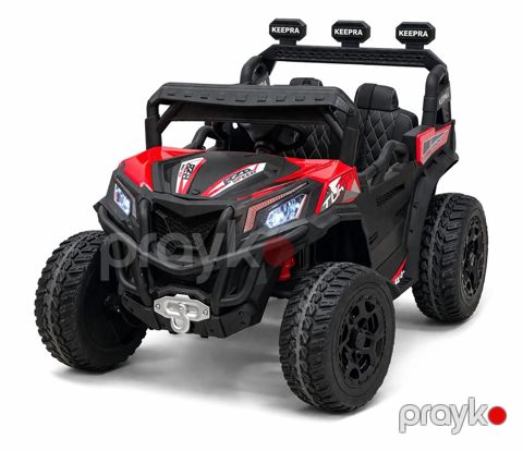 Uşaq elektrikli avtomobili TRUCK_AYKN301_RZR, 9 yaşa qədər, qırmızı/qara — Bakı