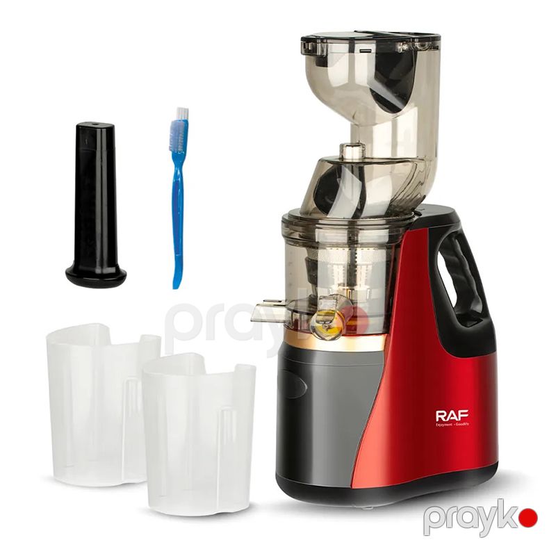 Soyuq Pres Funksiyasına Sahib Peşəkar RAF Şirəçəkən Maşın 400Ml İki Dişli Əks Funksiyalı Yavaş Şirə Çıxarma Özəlliyi 150W RAF R.2831 — Digər mətbəx texnikası, Bakı (7)
