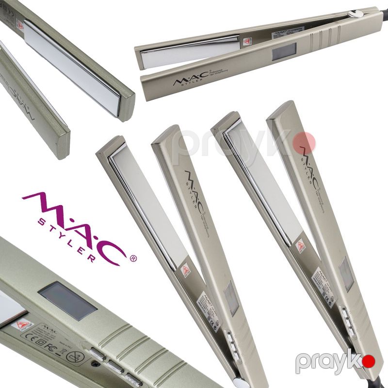 MAC MC-5519 Saç Düzləşdiricisi M.A.C Styler MC-5519 Keratin Mac Styler Peşəkar LCD ekran saç düzləşdirici — Fən, Bakı (5)