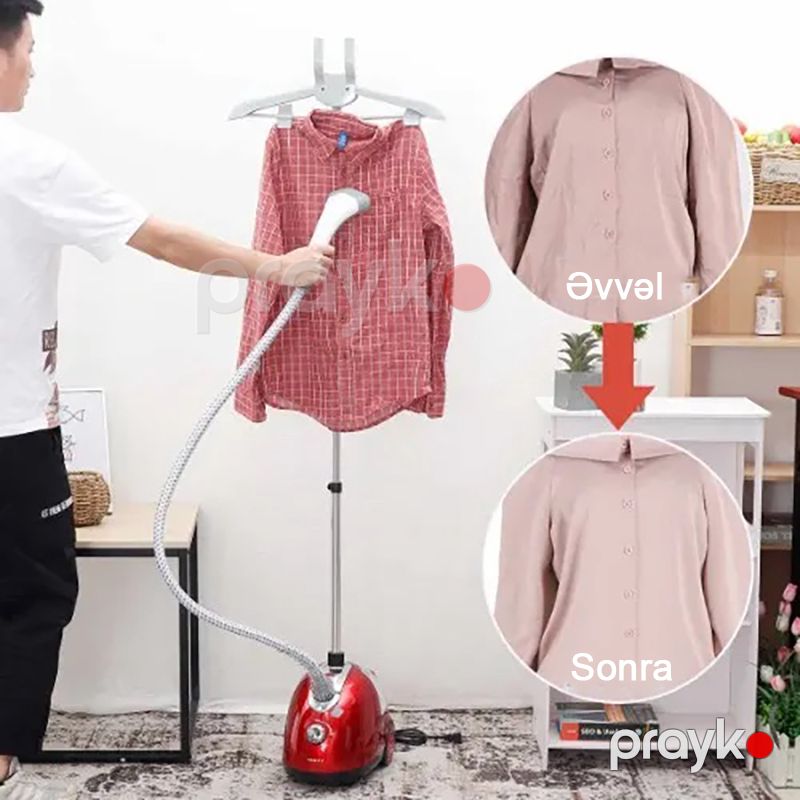 Yeni Professional Sokany Buxarlı Ütü 2000 W Gücündə Şauqili Duruşa Malik Davamlı Buxar Özəlliyi Zo-4002 — Ev texnikası, Bakı (7)