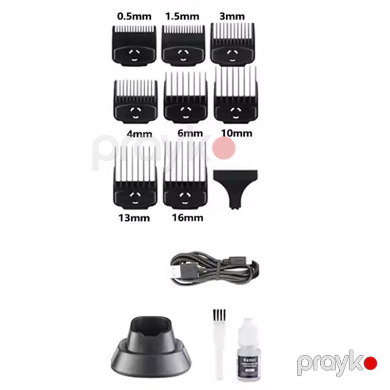 Kemeı Km-2286 -Trimmer, İstehsalçı Saç Kəsiciləri Professional Bərbər Vektor Motorlu Saç Kəsiciləri Kişilər üçün Saç Kəsicisi — Usturalar, trimmerler və epilyatorlar, Bakı (5)