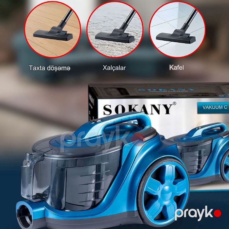 Sokany SK-13005 Elektrikli Tozsoran Yüksək Güclü Tozsoran 3600W — Tozsoran, Bakı (4)