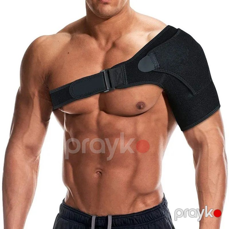 Tənzimlənən Ortopedik Tək Çiyin Elastik Korseti İdman Fitness Dəstəyi Ağrı Kəsici Yumşaq Korset Reabilitasiyası Çiyin Band — Gözəllik və səhiyyə, Bakı (2)